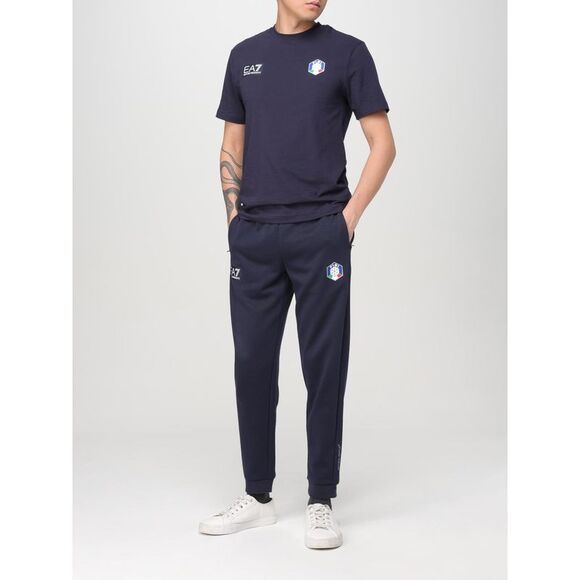 Ea7 Pants Men Blue